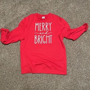 Merry and Bright Woman’s Sweatshirt